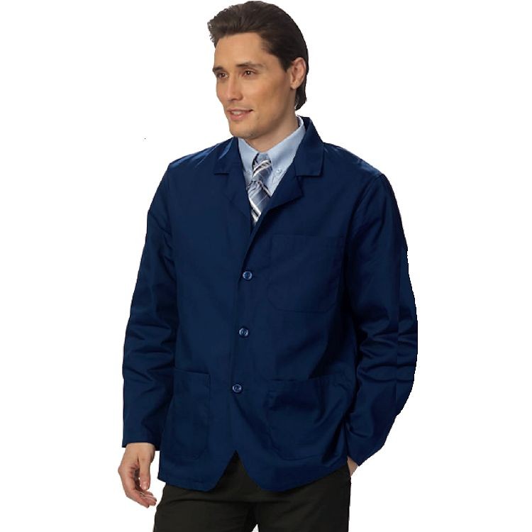 165 Royal Unisex Poplin Counter Coat - Colors/3-Pocket