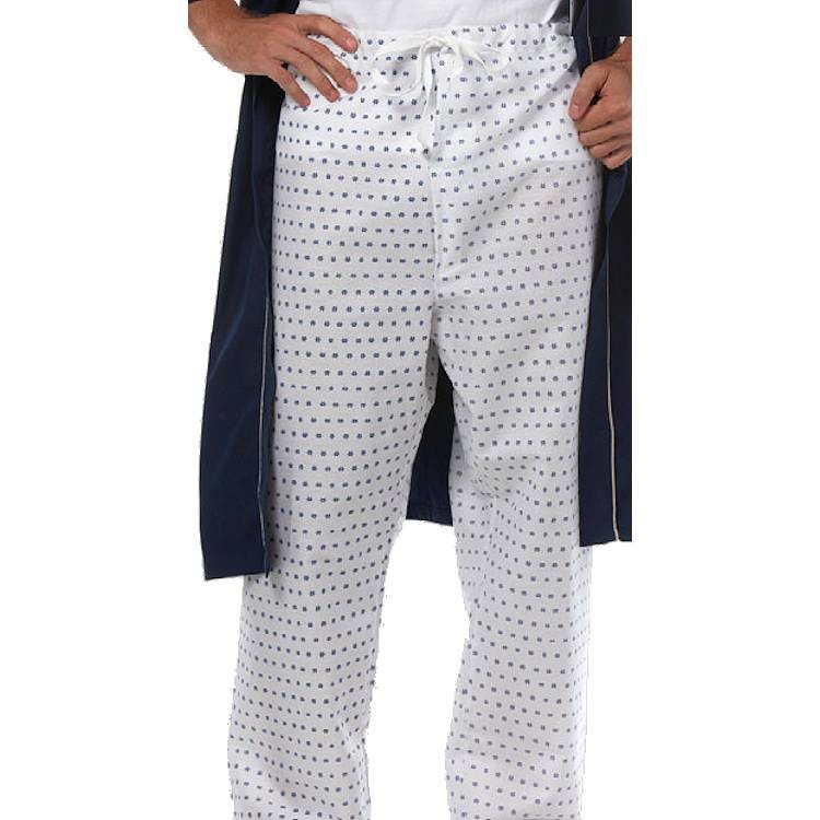 849 Light Blue Broadcloth DCord Pajama Pants